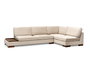 Atelier Del Sofa Sofá Esquinero Derecho sin Pouf - Beige 313x193x97cm